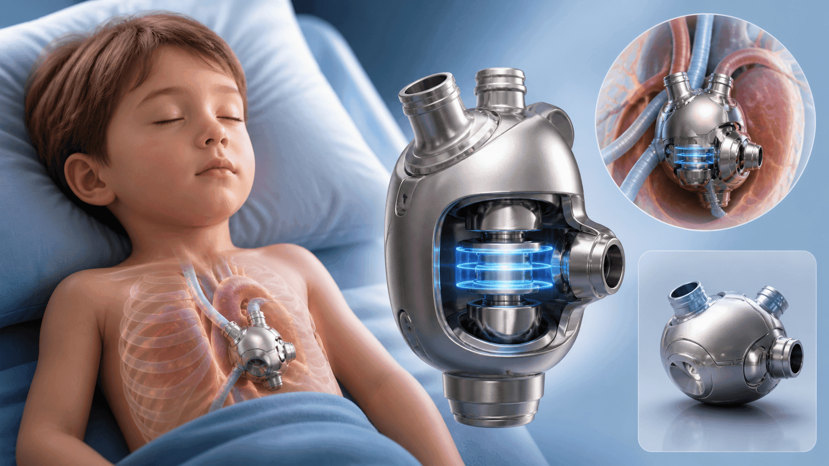 China Completes First Pediatric Dual Artificial Heart Surgery, Validating Aerospace-Derived Magnetic Levitation Technology