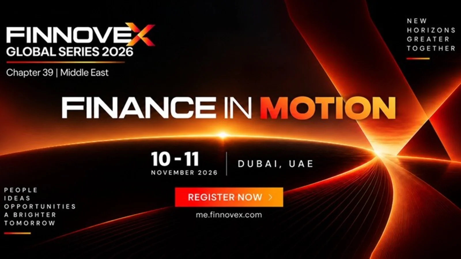 FINNOVEX Returns to Dubai for Chapter 39, Uniting Financial Leaders to Shape the Connected Financial Ecosystem of 2027