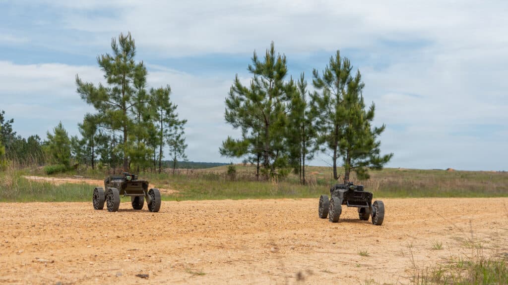 Army selects four companies for new autonomous breaching program