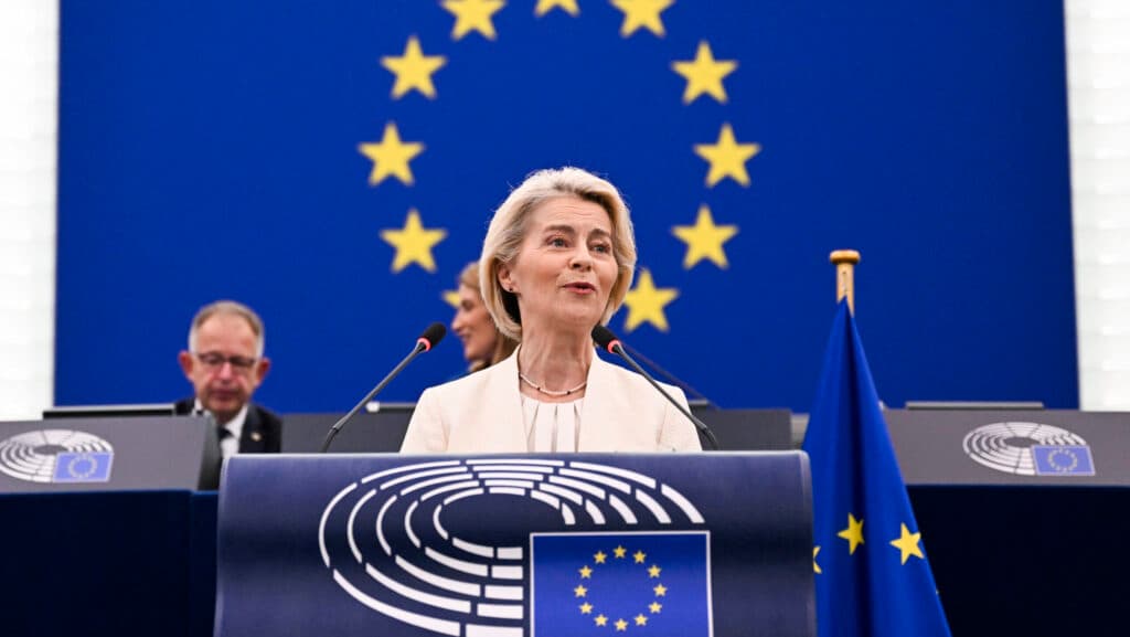 EU chief calls for new hybrid response protocol, increased defense ties to non-members