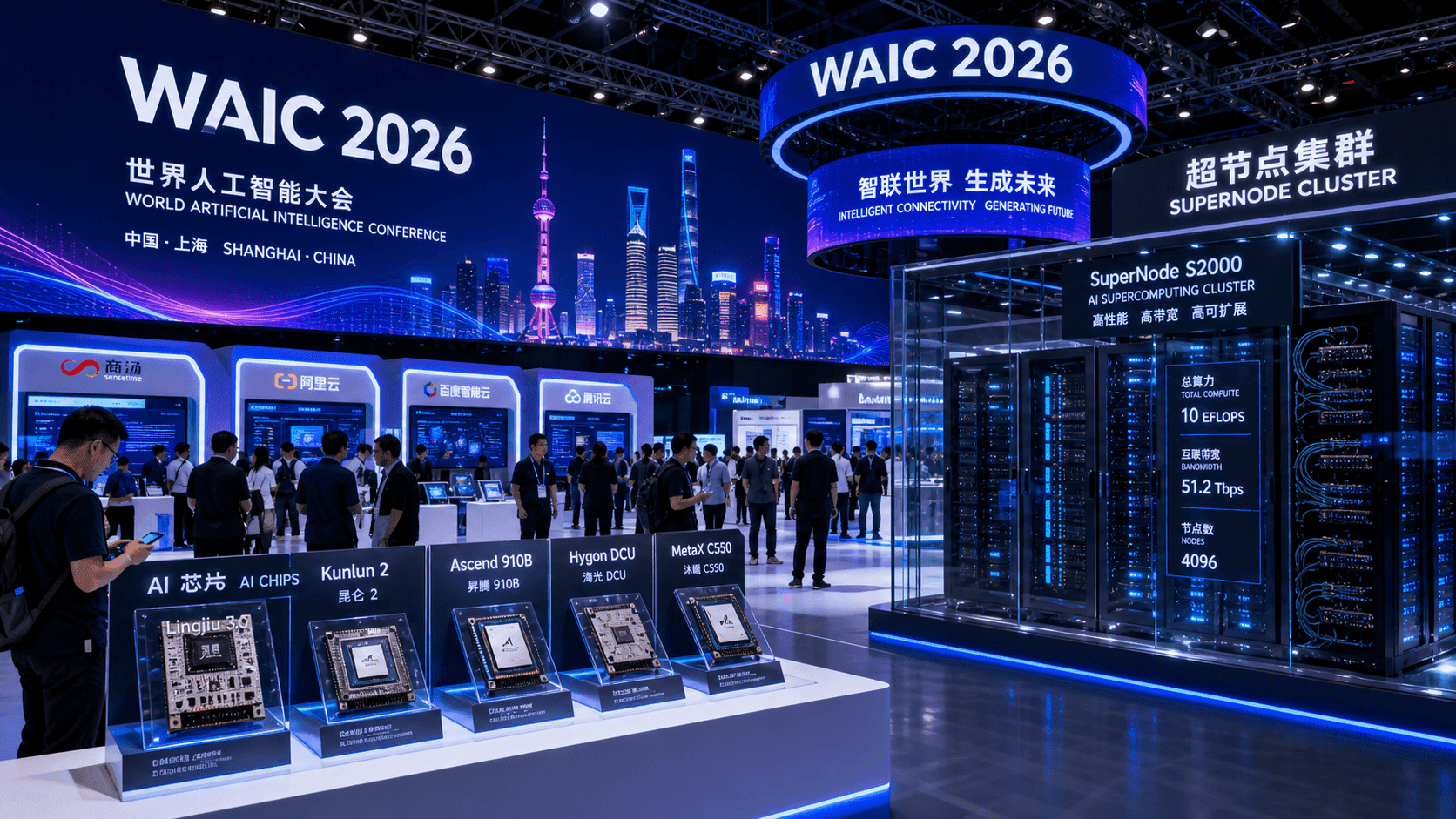 WAIC 2026 Top 10 Highlights: Chinese Chips Line Up in Full Force as AI Enters the Industrial Era