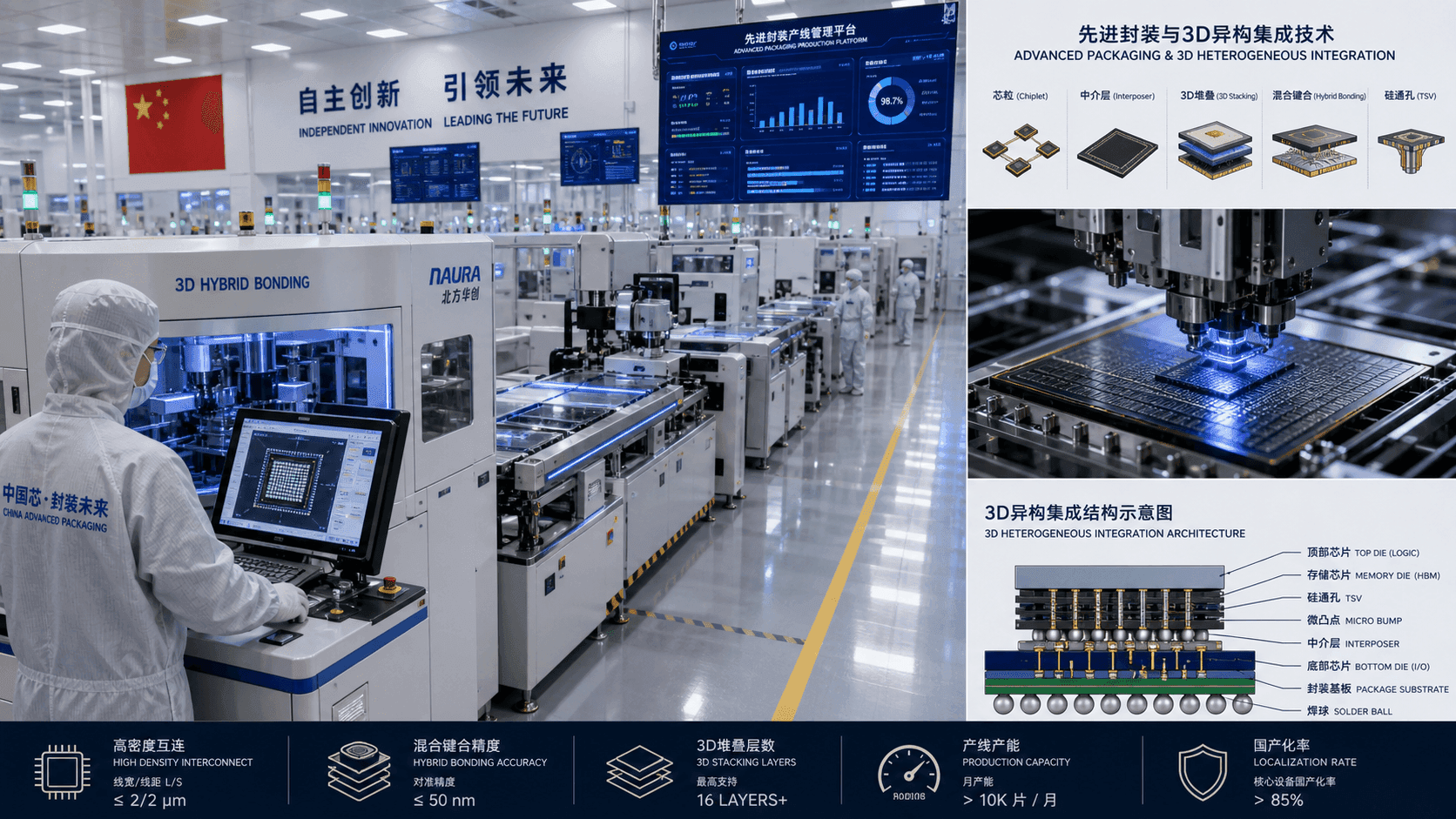 China Advanced Packaging Enters New Wave of Investment as 400 Billion Yuan in Projects Target Chiplet 3D Integration and AI Chip Substrates