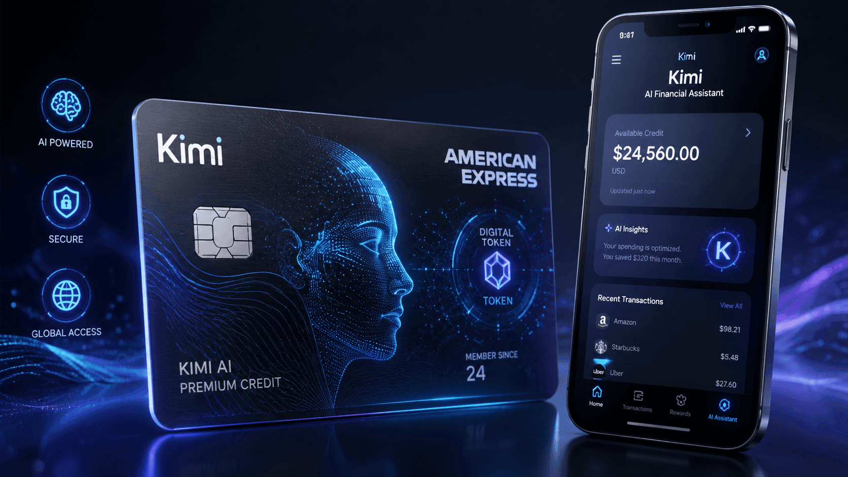 Kimi Launches AI-Native Credit Card: Moonshot AI Partners With Agricultural Bank of China and American Express
