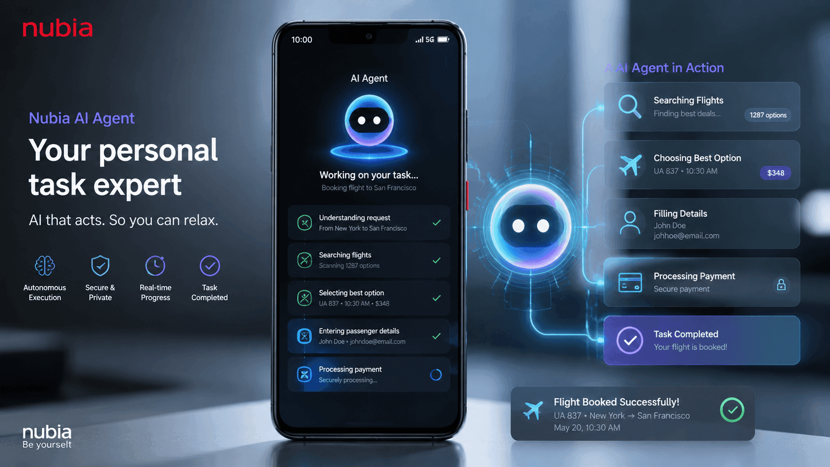 World First AI Agent Phone Debuts: Nubia Claims Global First Ahead of WAIC Shanghai