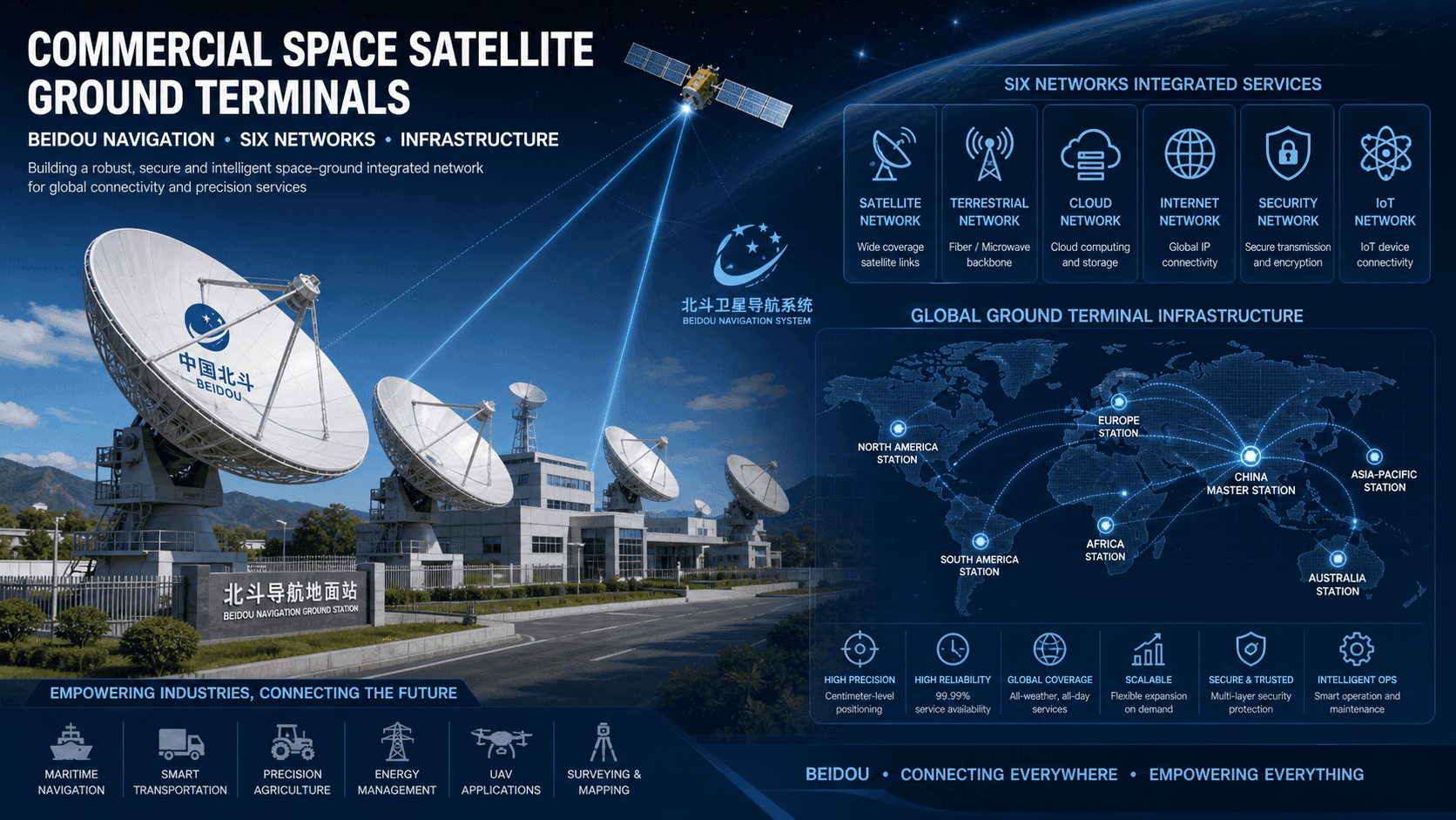 Trillion-Level From Day One: What Kind of Commercial Space Companies Will the Six Networks Infrastructure Plan Encompass as Ground Equipment Orders Arrive First?