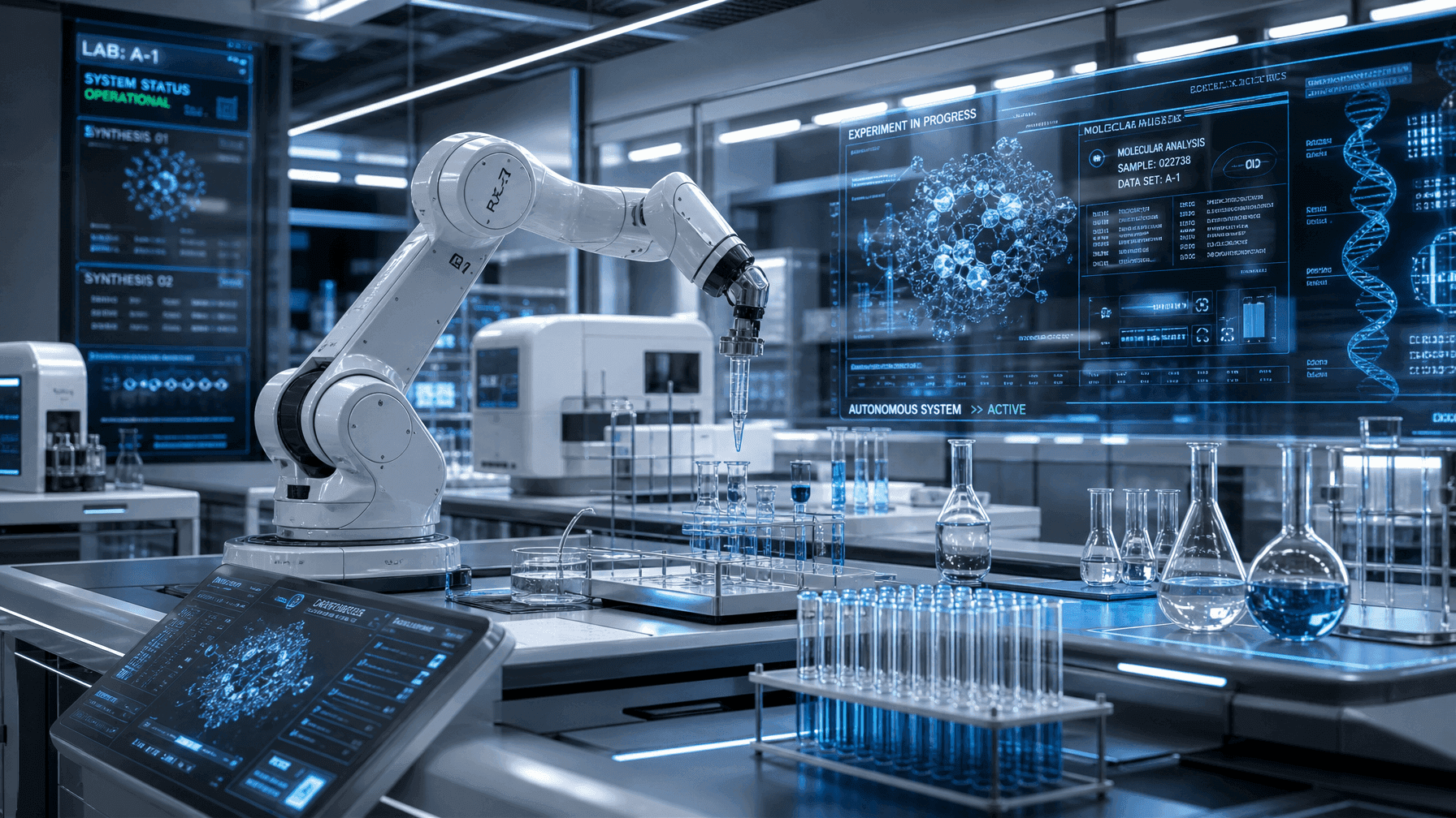 AI Scientists Are Already on the Job in Beijing: Mixing Conduction Fluid in 20 Seconds