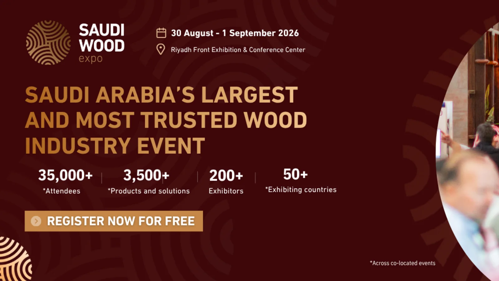 Saudi Wood Expo returns for its 3rd edition, supporting the Kingdom’s $4.1 billion wood sector