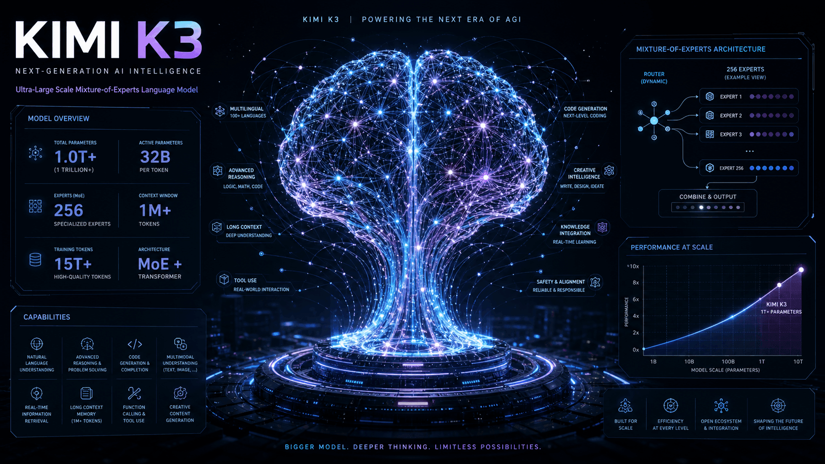 World Third Strongest With Fable-Level Feel: Moonshot AI 2.8 Trillion Parameter Kimi K3 Breaks Open-Source Records