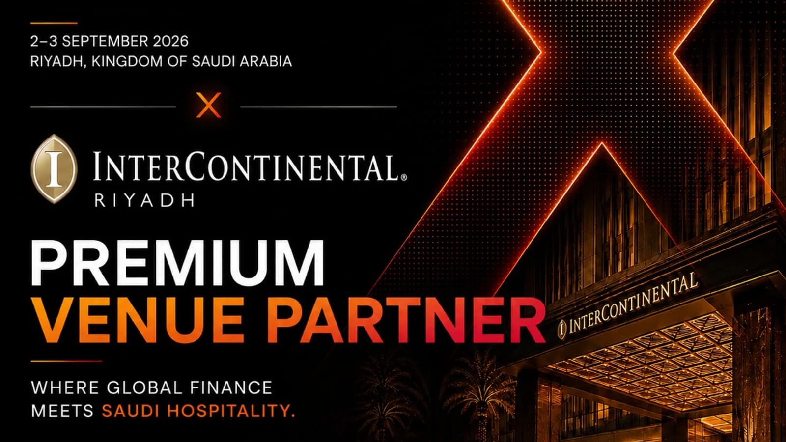 FINNOVEX Saudi Arabia 2026 Confirms InterContinental Riyadh by IHG as Premium Venue Partner