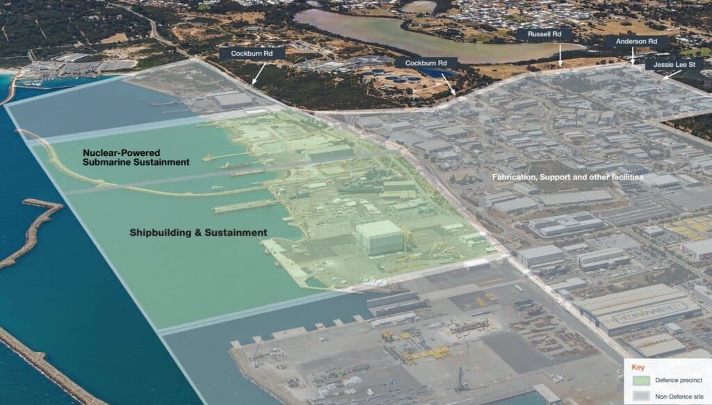 Australia identifies future defense precinct site for AUKUS sub sustainment