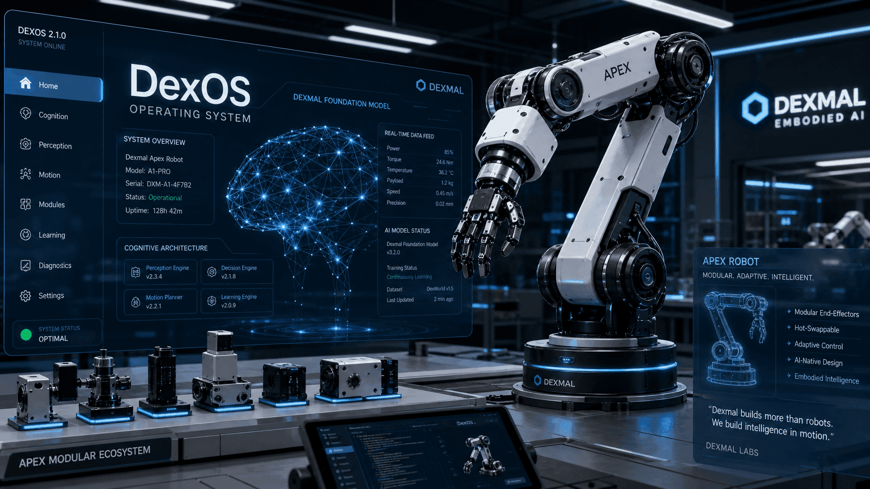 Dexmal Aims to Ignite Embodied AI Productivity With DM0.5 Model, DexOS, and MaaS Three-Stage Strategy
