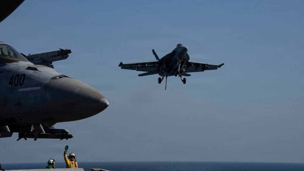 GE wins deals for F/A-18 engine parts, hypersonic test