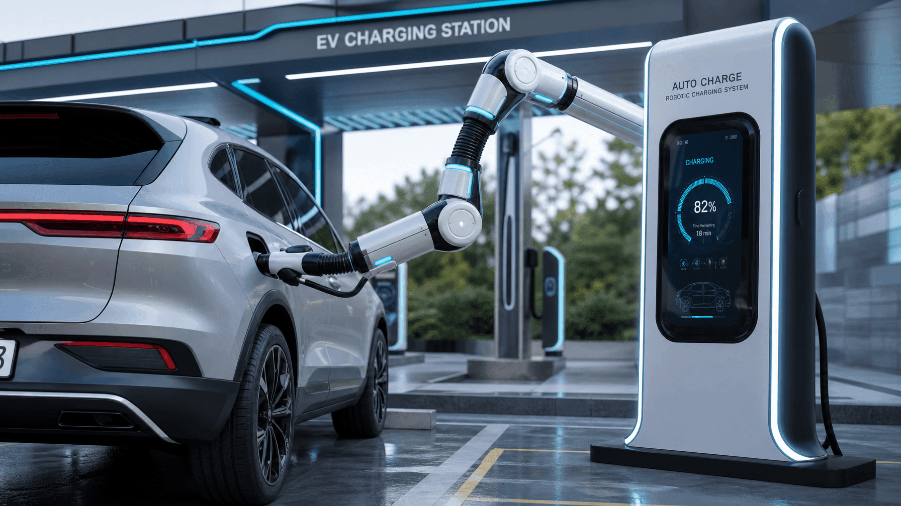 Wisson Unveils Flexible Charge Universal Service Engine: Zero-Lag Adaptive EV Charging Robot