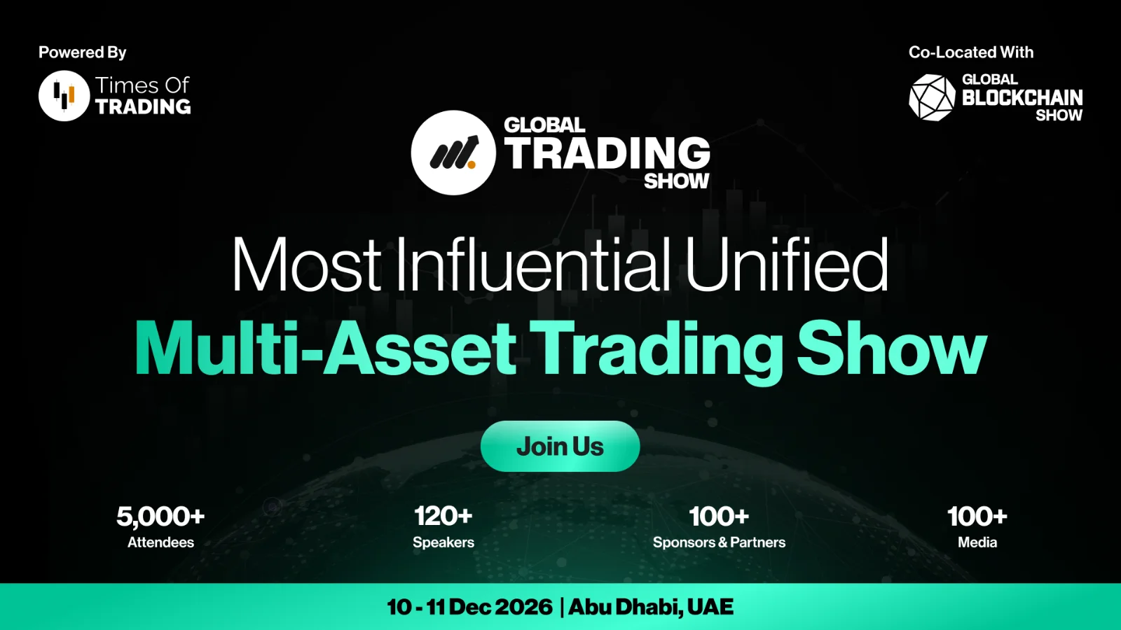 Global Trading Show Announces New Dates for Abu Dhabi Debut: 10-11 December, 2026
