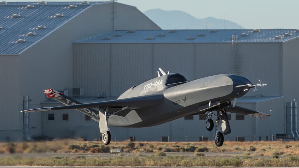 Northrop logs first flight for self-funded drone wingman