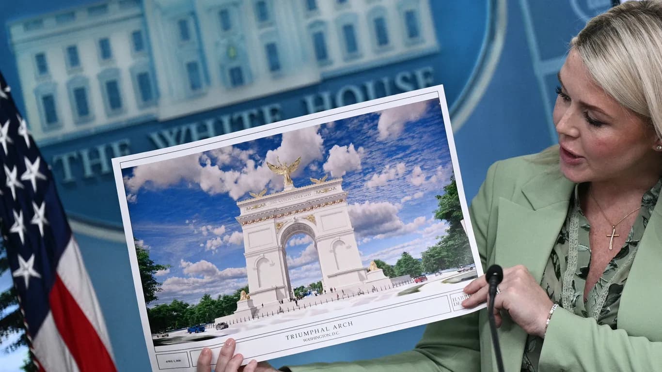 Trump's proposed Washington arch to become sniper, drone facility