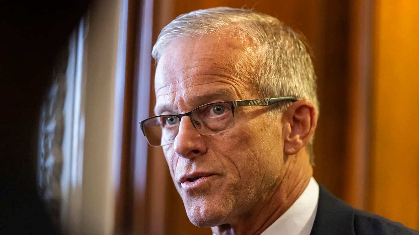 Thune sees role for Congress on AI — Trump does not