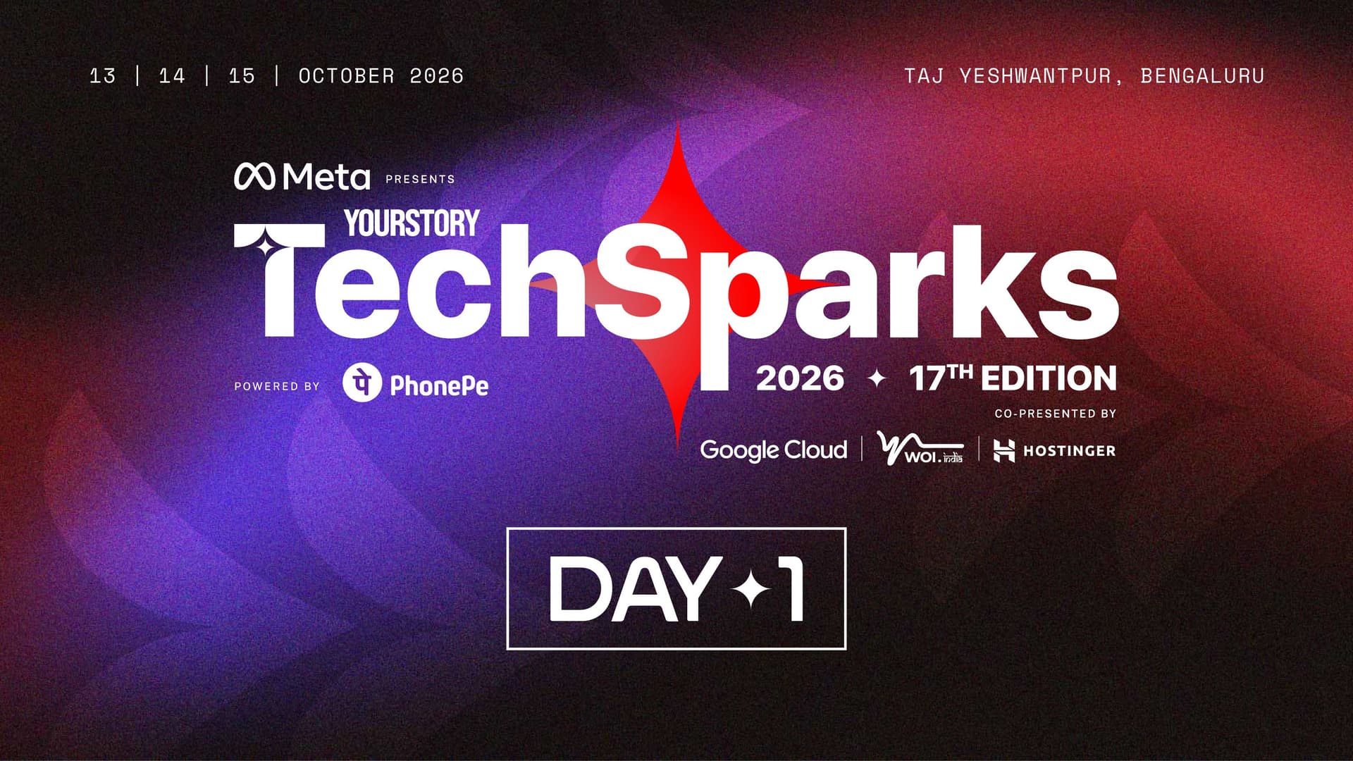Welcome to TechSparks 2026! Here’s all that’s happening on Day 1