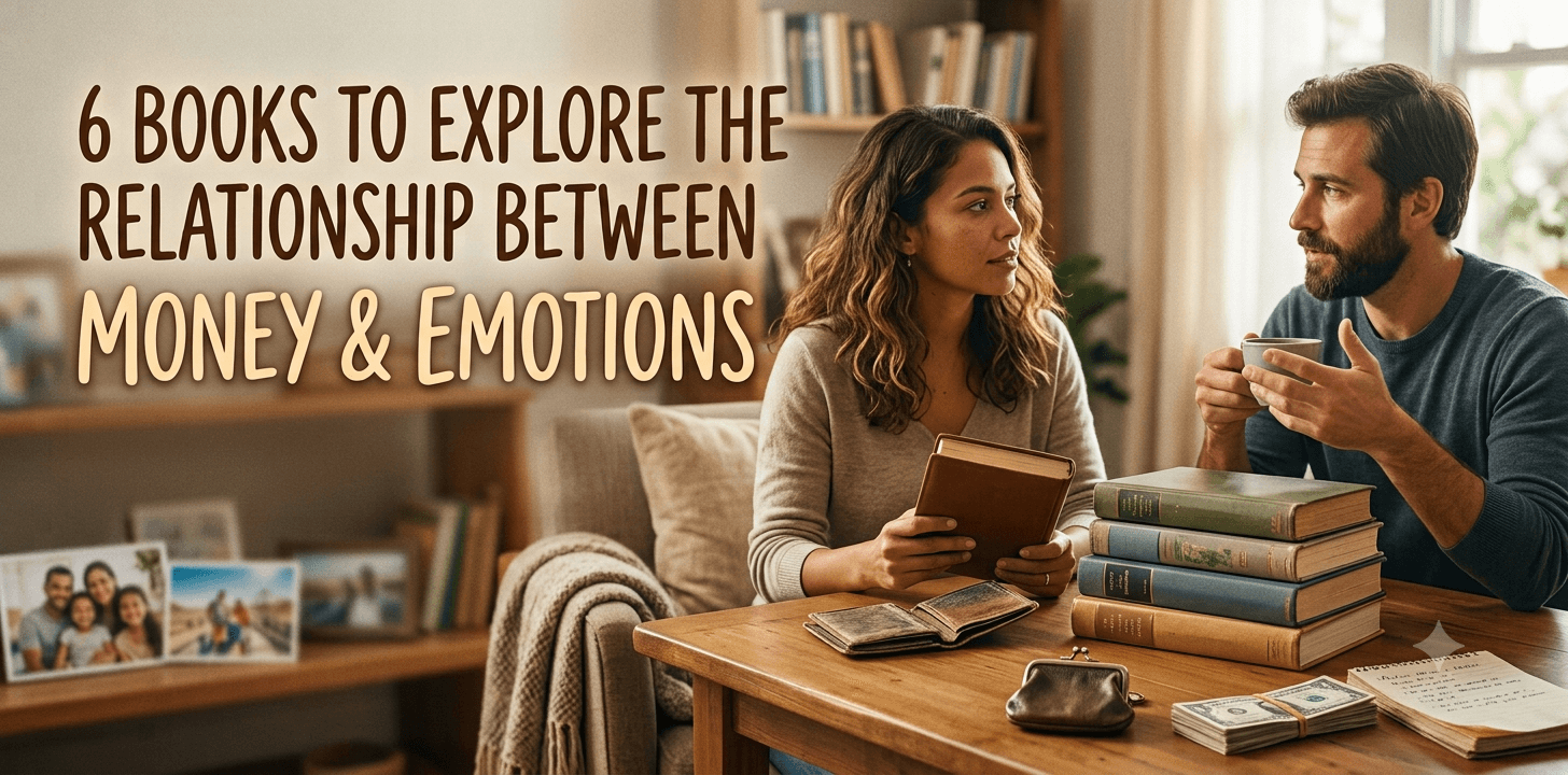 6 Books to explore the relationship between money & emotions