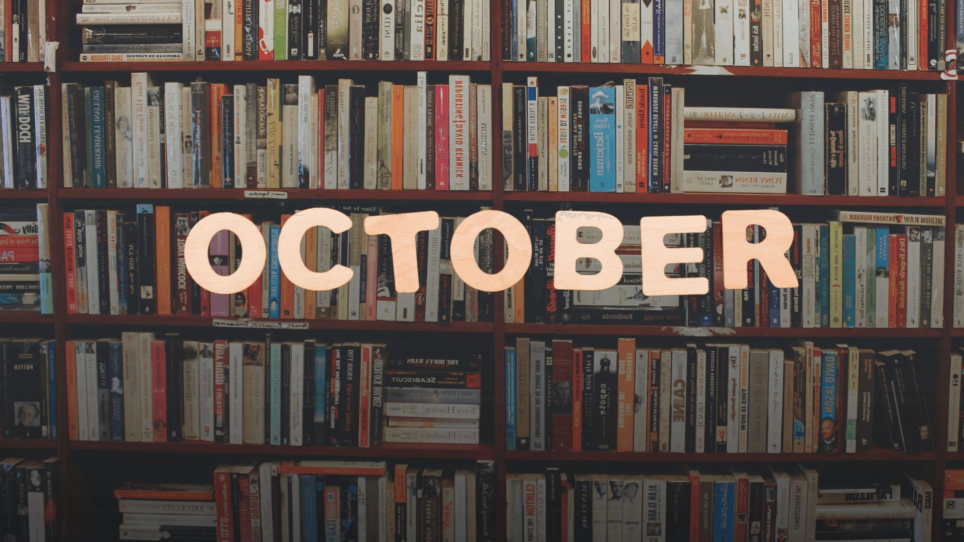 5 Must-read books to add to your October reading list