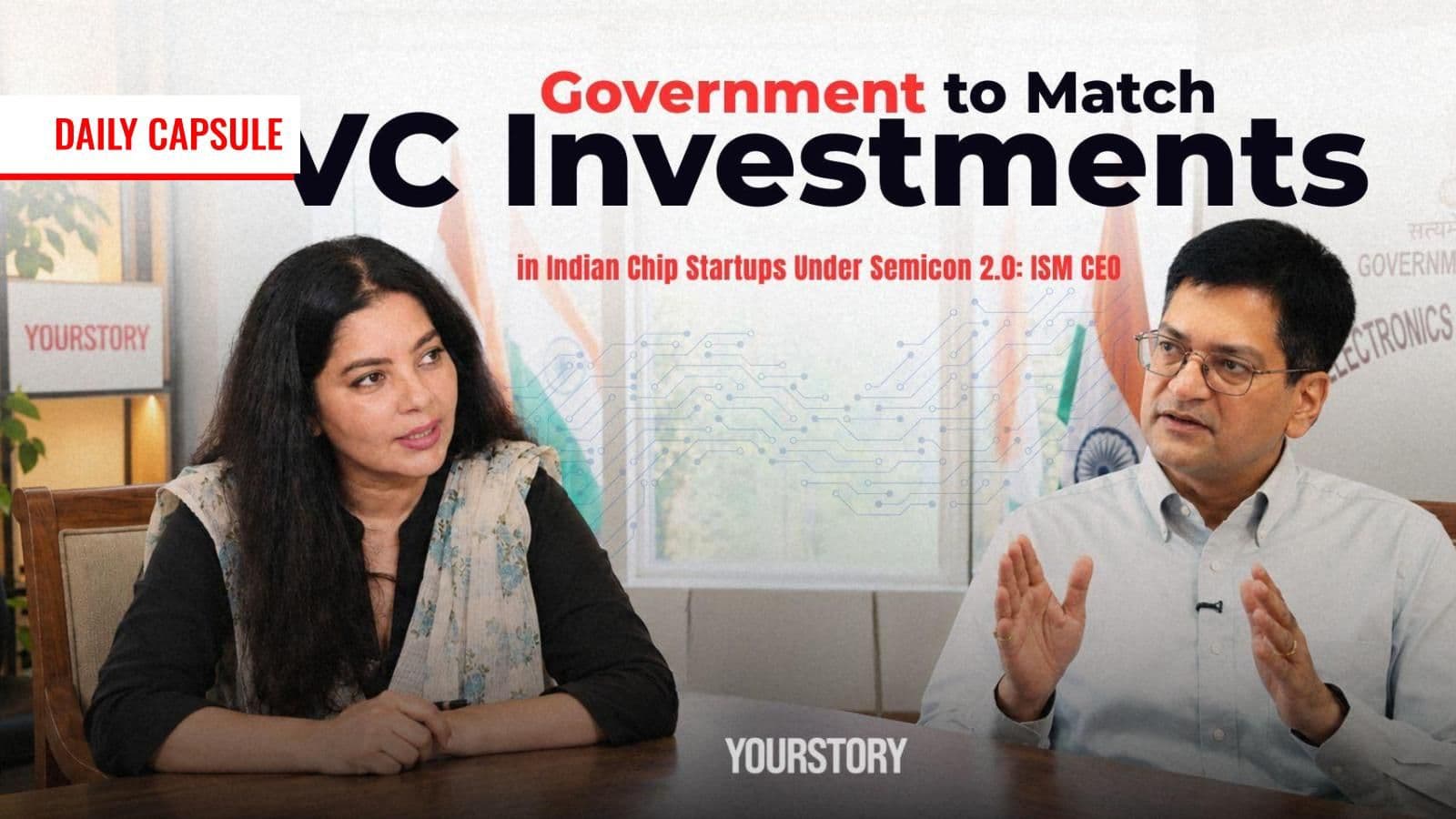 Govt to match VC investments in Indian chip startups; Shah Rukh Khan, QED Investors back AI content firm Flam
