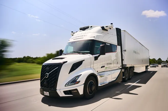 Volvo Autonomous Solutions, Waabi launch first driverless lane in Texas