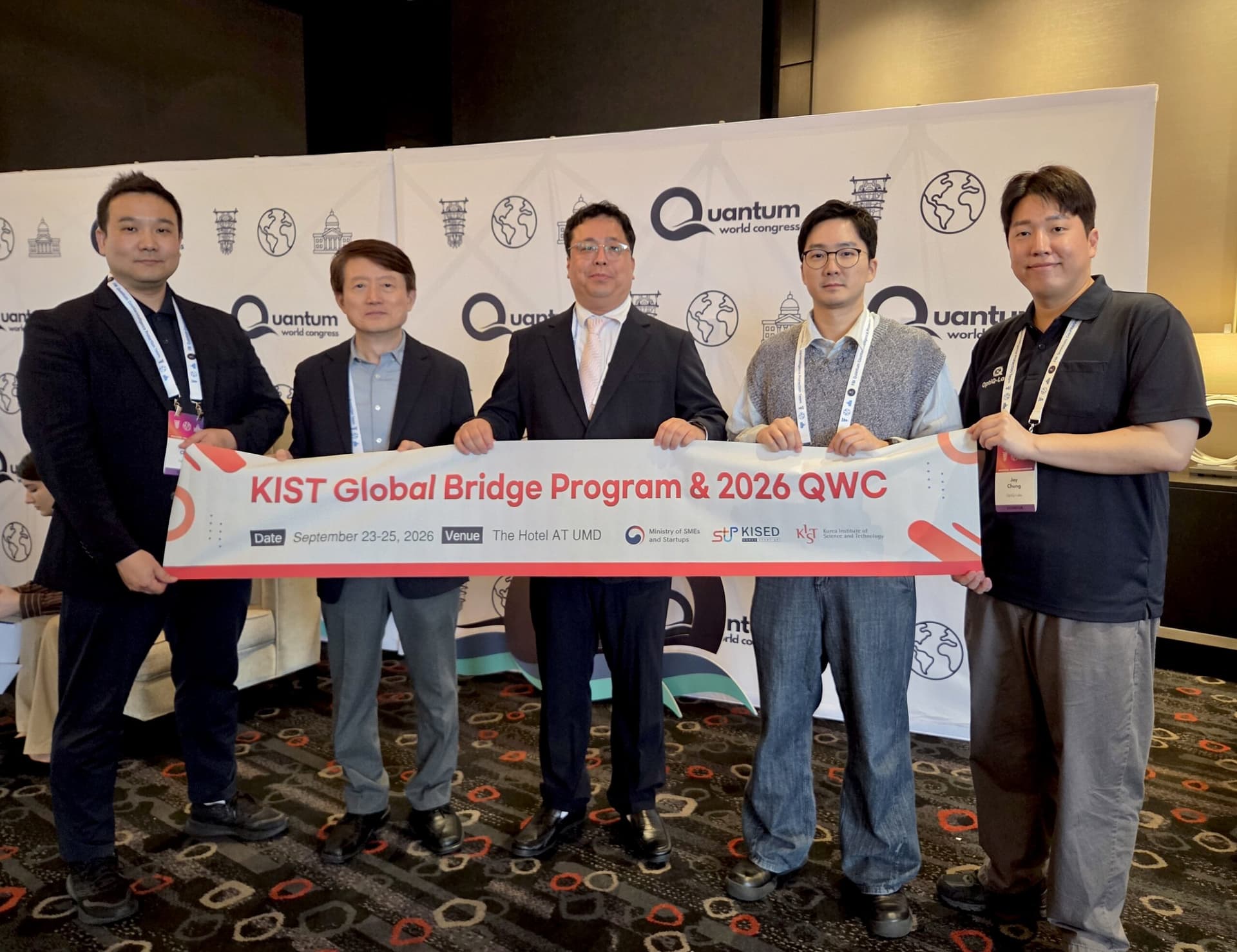 KIST Delegation at Quantum World Congress 2026 Advances Korean Quantum Startup Ecosystem and U.S. Market Entry