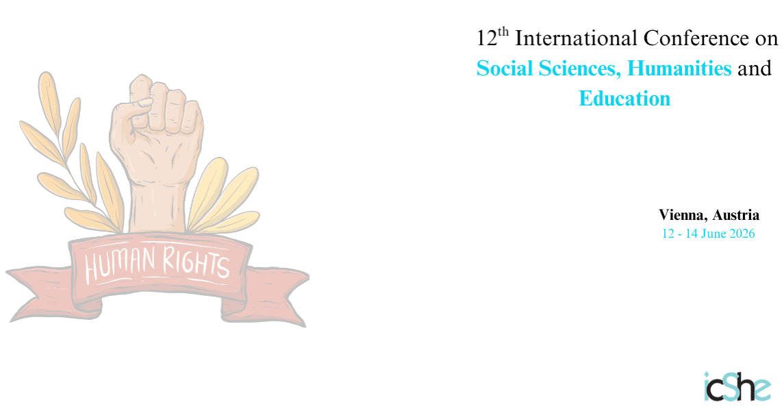 12th International Conference on Social Sciences, Humanities and Education