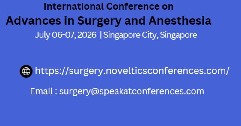 International Conference on Advances in Surgery and Anesthesia