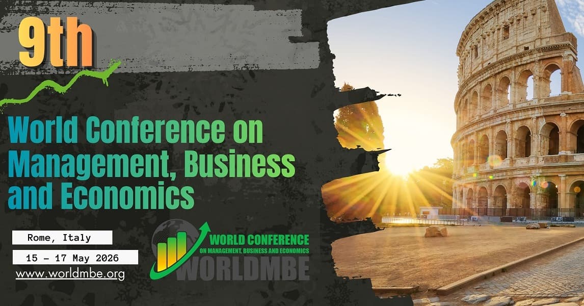 9th World Conference on Management, Business and Economics (WORLDMBE 2026) logo