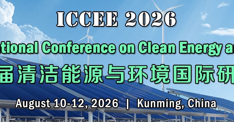 The 5th Int'l Conference on Clean Energy and Environment(ICCEE 2026) logo
