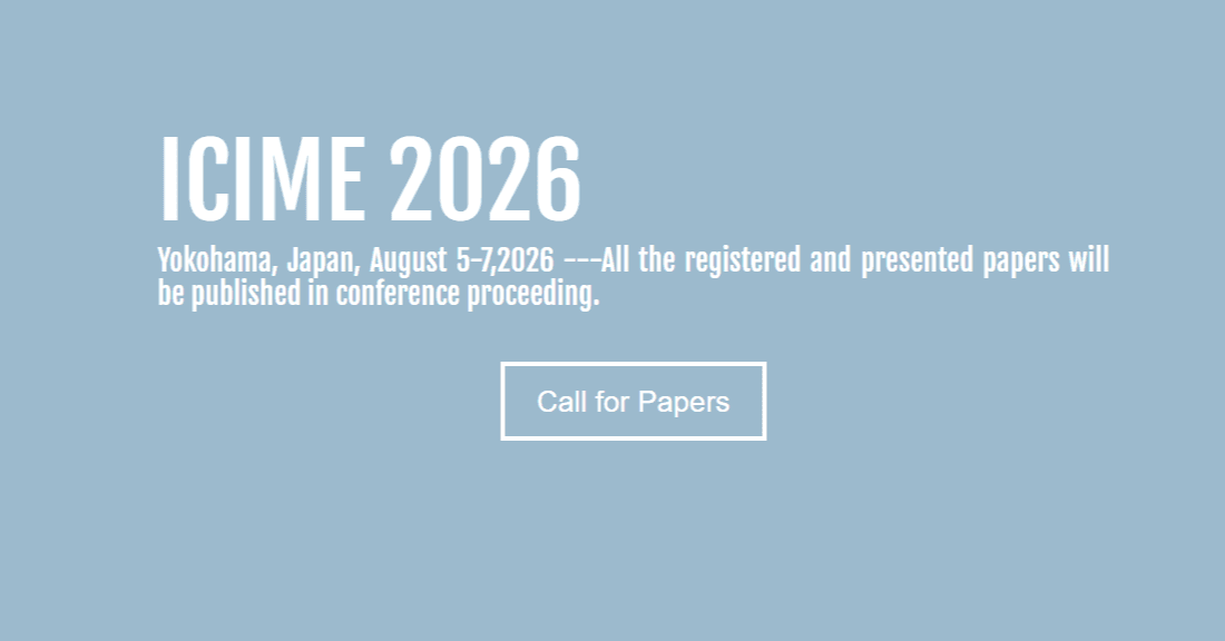 2026 14th International Conference on Information Management and Engineering (ICIME 2026)