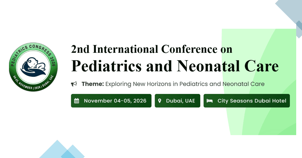 2nd International Conference on Pediatrics and Neonatal Care