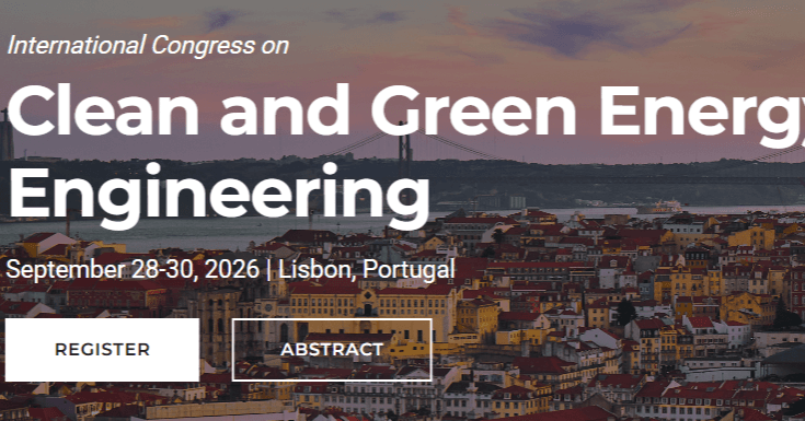 Clean and Green Energy Engineering (GREENENERGY2026)