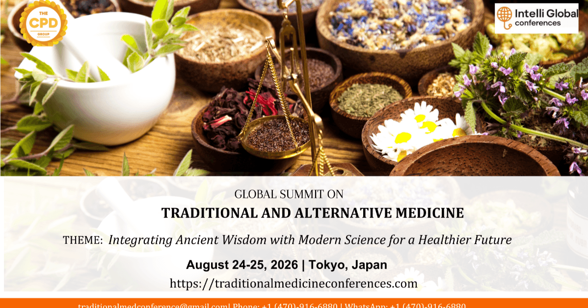 Global summit on Traditional and Modern Medicine logo