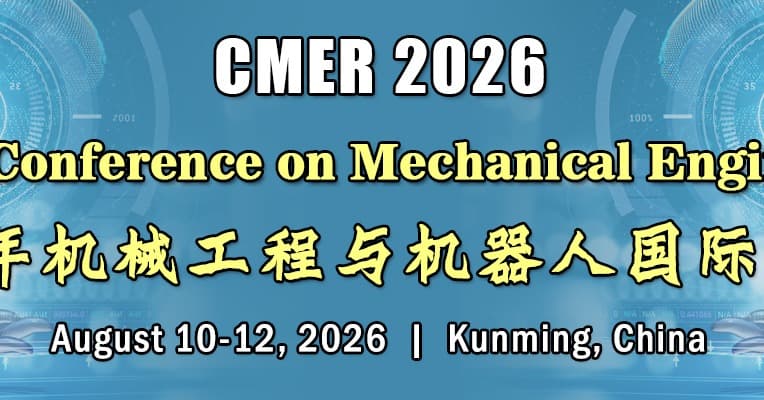 2026 Int'l Conference on Mechanical Engineering and Robots(CMER 2026) logo