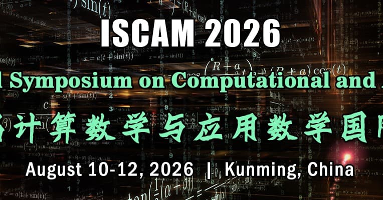 The 9th Int'l Symposium on Computational and Applied Mathematics(ISCAM 2026) logo
