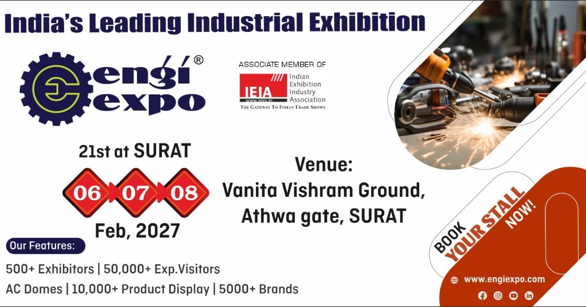 Engiexpo | Industrial Exhibition in Surat 2027 | Engineering Expo 2027 logo