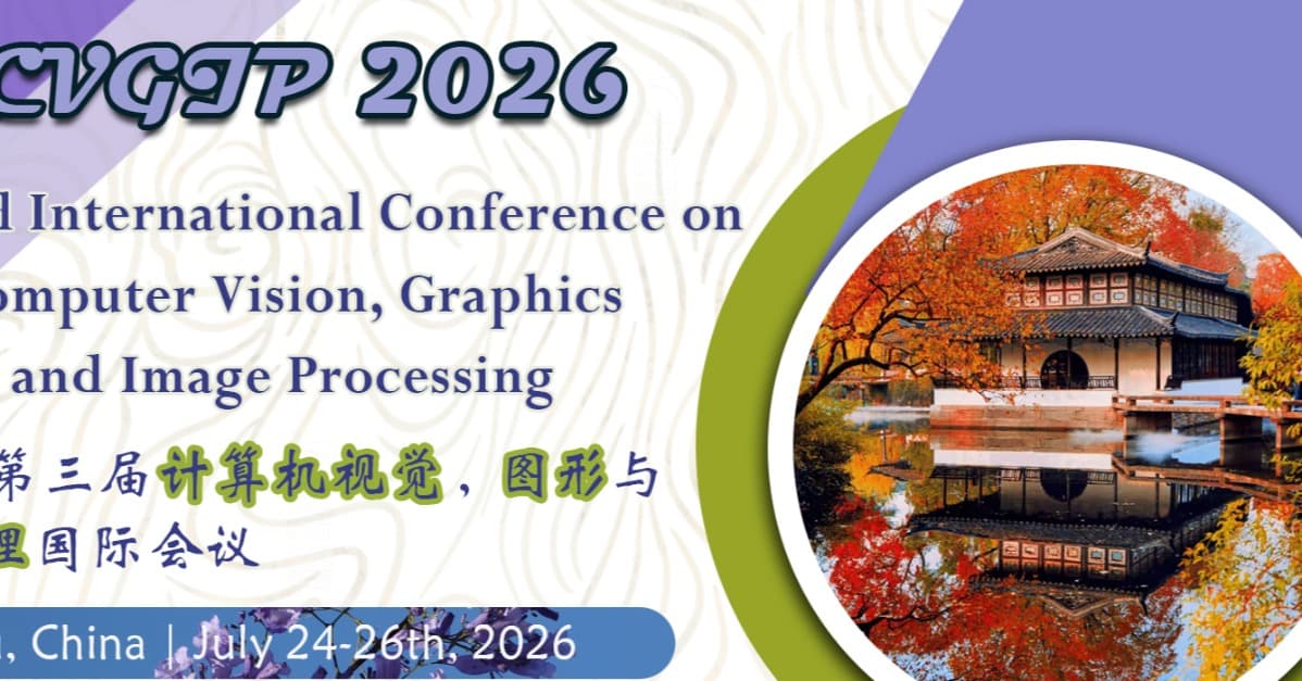 2026 3rd International Conference on Computer Vision, Graphics and Image Processing (CVGIP 2026) logo