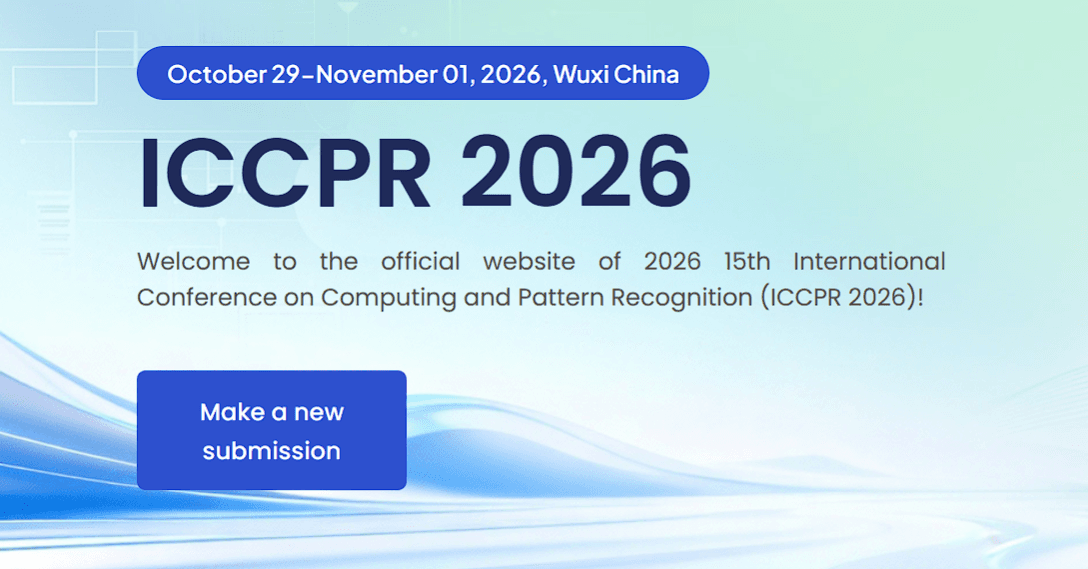 2026 15th International Conference on Computing and Pattern Recognition (ICCPR 2026) logo