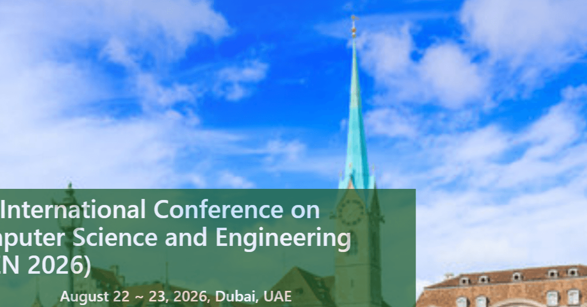 13th International Conference on Computer Science and Engineering (CSEN 2026) logo