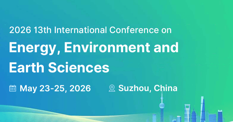 2026 13th International Conference on Energy, Environment and Earth Sciences logo