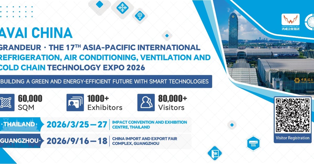 AVAI China 2026 - Asia Pacific International Refrigeration, Air-conditioning, Ventilation & Cold Chain Technology Expo logo