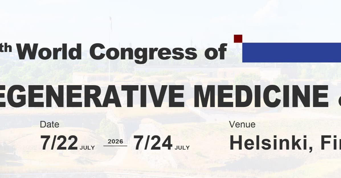 The 16th World Congress of Regenerative Medicine & Stem Cell