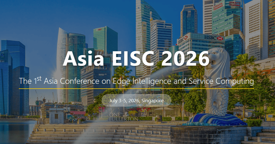 The 1st Asia Conference on Edge Intelligence and Service Computing (Asia EISC 2026) logo