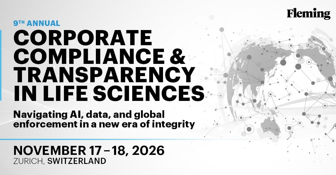 9th Annual Corporate Compliance & Transparency in Life Sciences logo