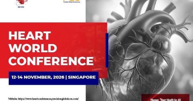 Heart World Conference (HWC) 2026 logo
