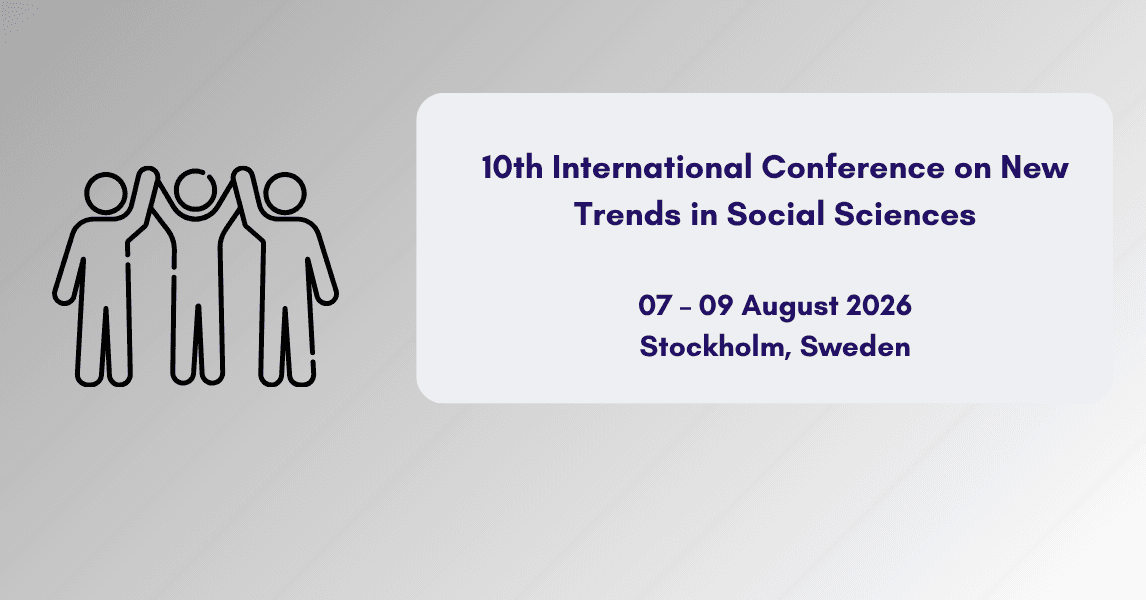 10th International Conference on New Trends in Social Sciences logo