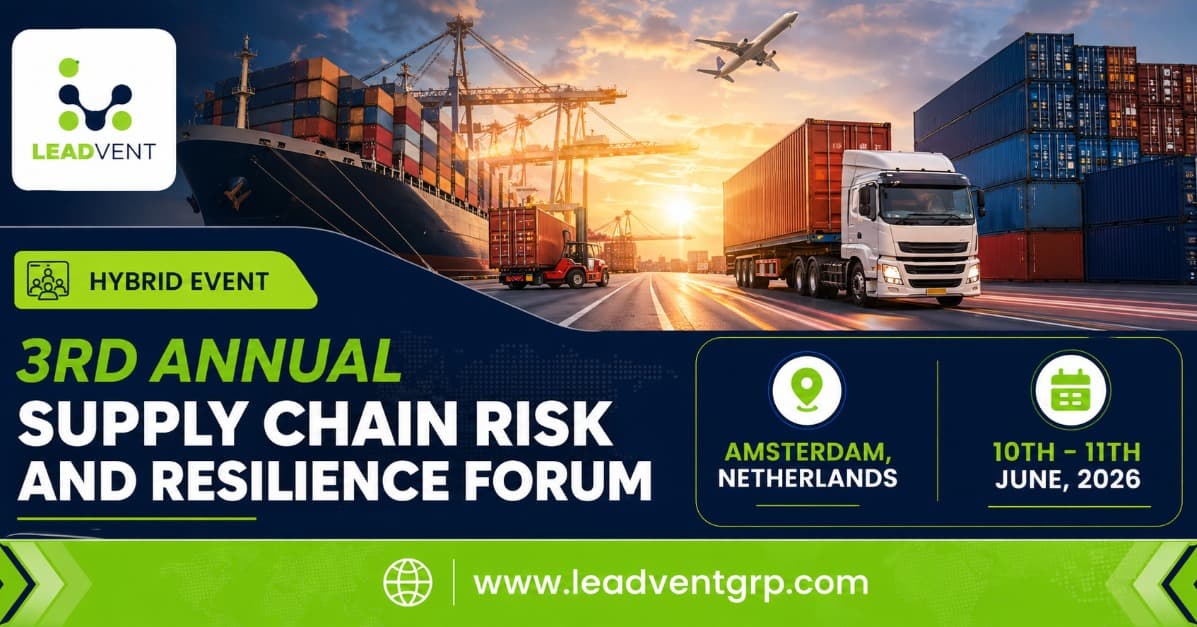 3rd Annual Supply Chain Risk and Resilience Forum logo