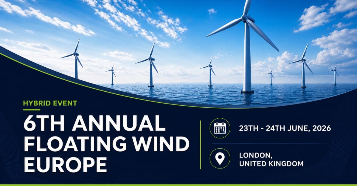 6th Annual Floating Wind Europe logo